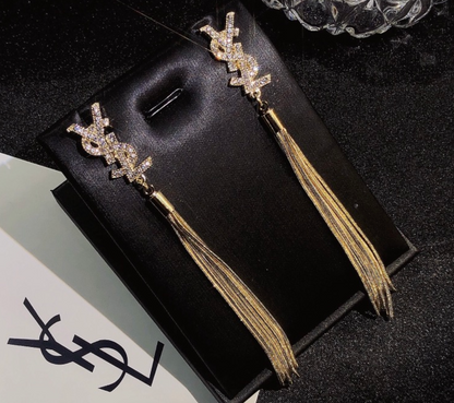 High Quality Luxury Dangle Women's Earrings - Gold