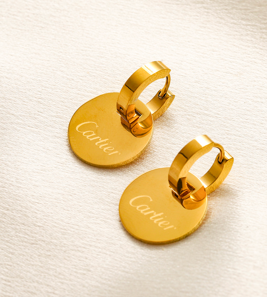 High Quality Luxury Stud Women's Earrings - Gold
