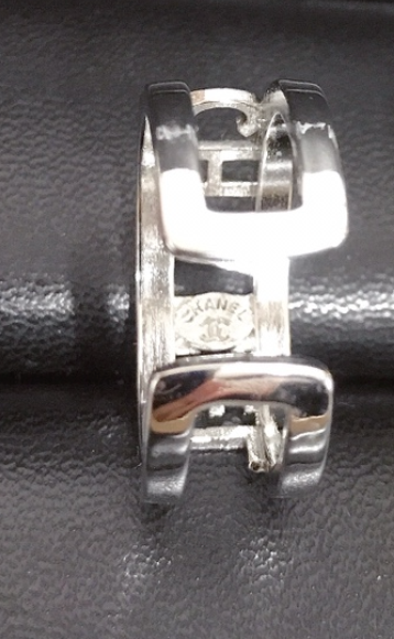 C.C High Quality Sterling Silver Cuff Ring