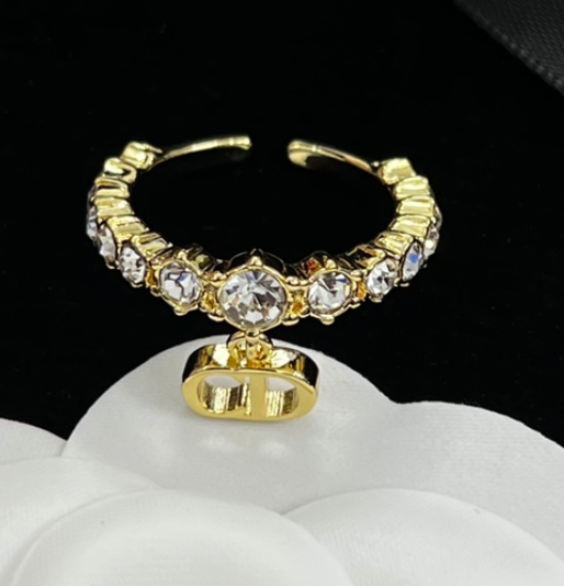 C.D High Quality 18K Gold Plated Ring