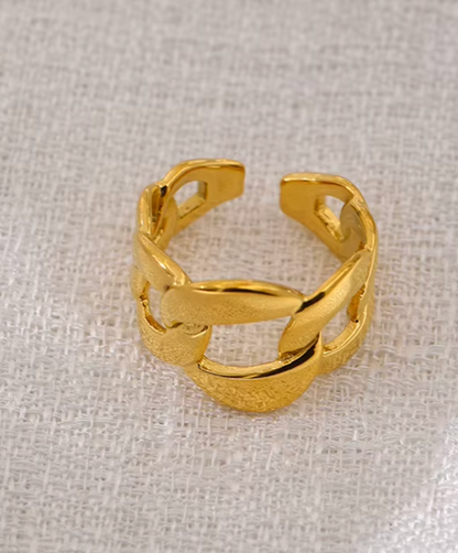 High - Grade Real 18K Gold Plated Rings