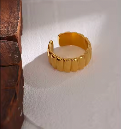 High - Grade Real 18K Gold Plated Rings