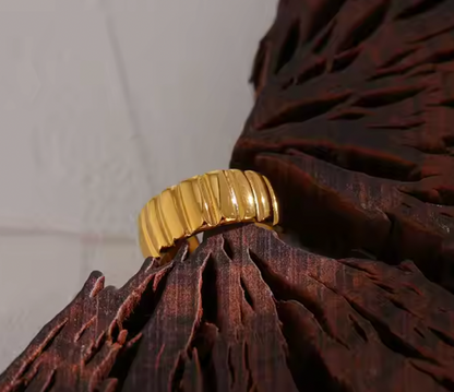 High - Grade Real 18K Gold Plated Rings