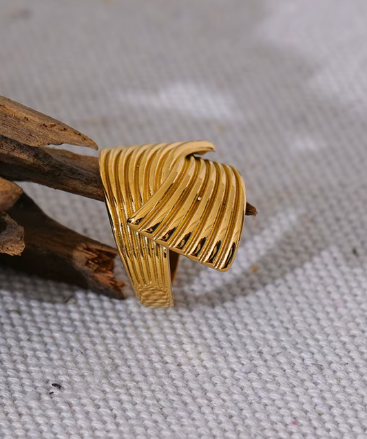 High - Grade Real 18K Gold Plated Rings (Waterproof)