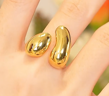 High - Grade Real 18K Gold Plated Rings (Waterproof)