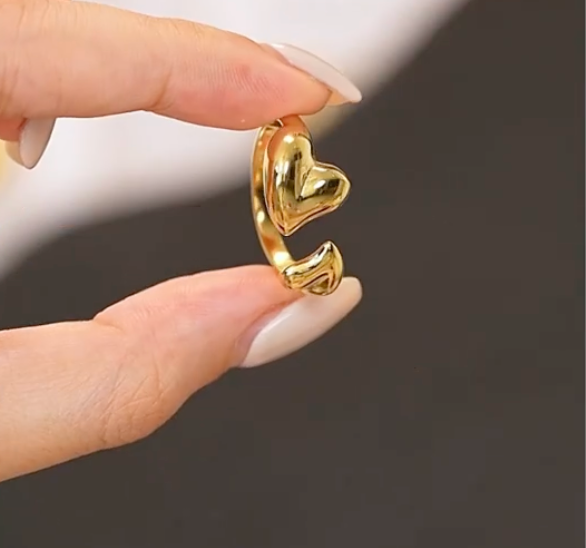 High - Grade Real 18K Gold Plated Rings (Waterproof)