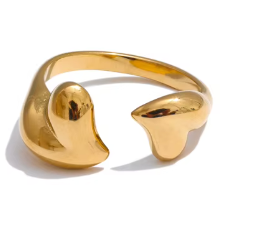High - Grade Real 18K Gold Plated Rings (Waterproof)