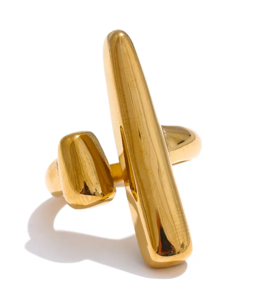 High - Grade Real 18K Gold Plated Rings (Waterproof)