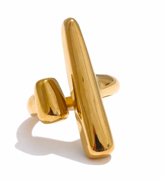 High - Grade Real 18K Gold Plated Rings (Waterproof)