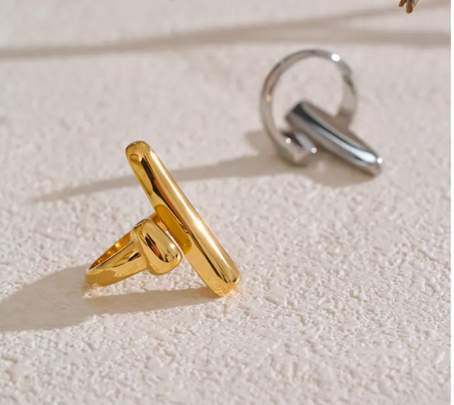 High - Grade Real 18K Gold Plated Rings (Waterproof)