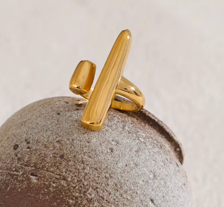 High - Grade Real 18K Gold Plated Rings (Waterproof)