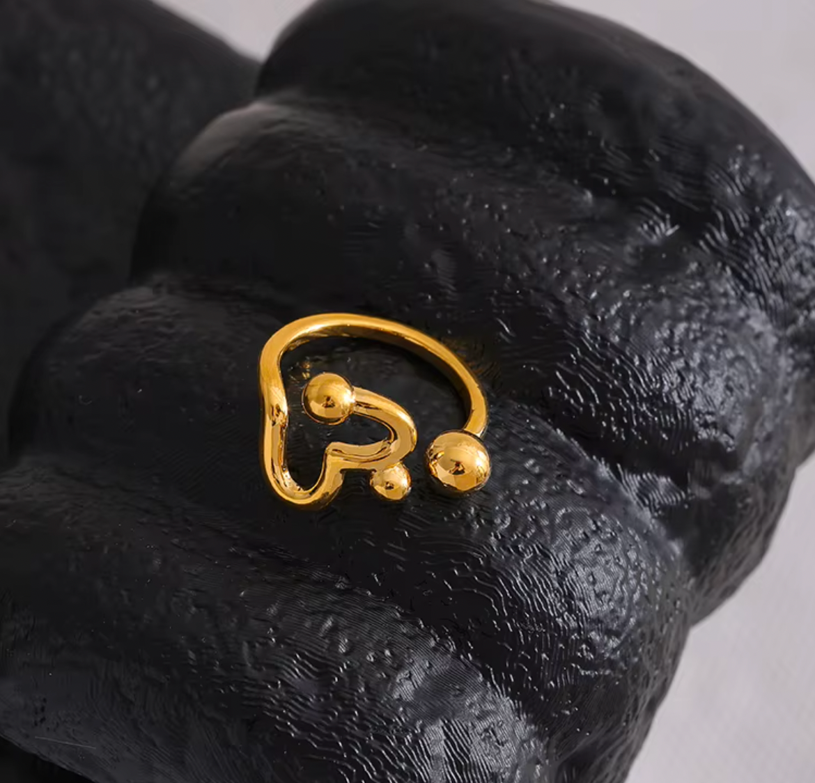 High - Grade Real 18K Gold Plated Rings (Waterproof)