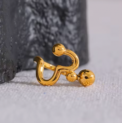 High - Grade Real 18K Gold Plated Rings (Waterproof)