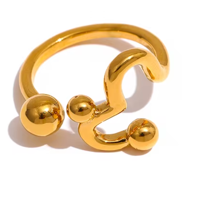 High - Grade Real 18K Gold Plated Rings (Waterproof)