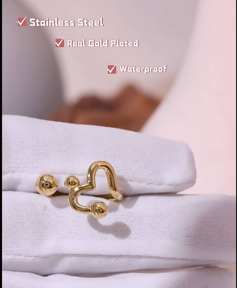 High - Grade Real 18K Gold Plated Rings (Waterproof)