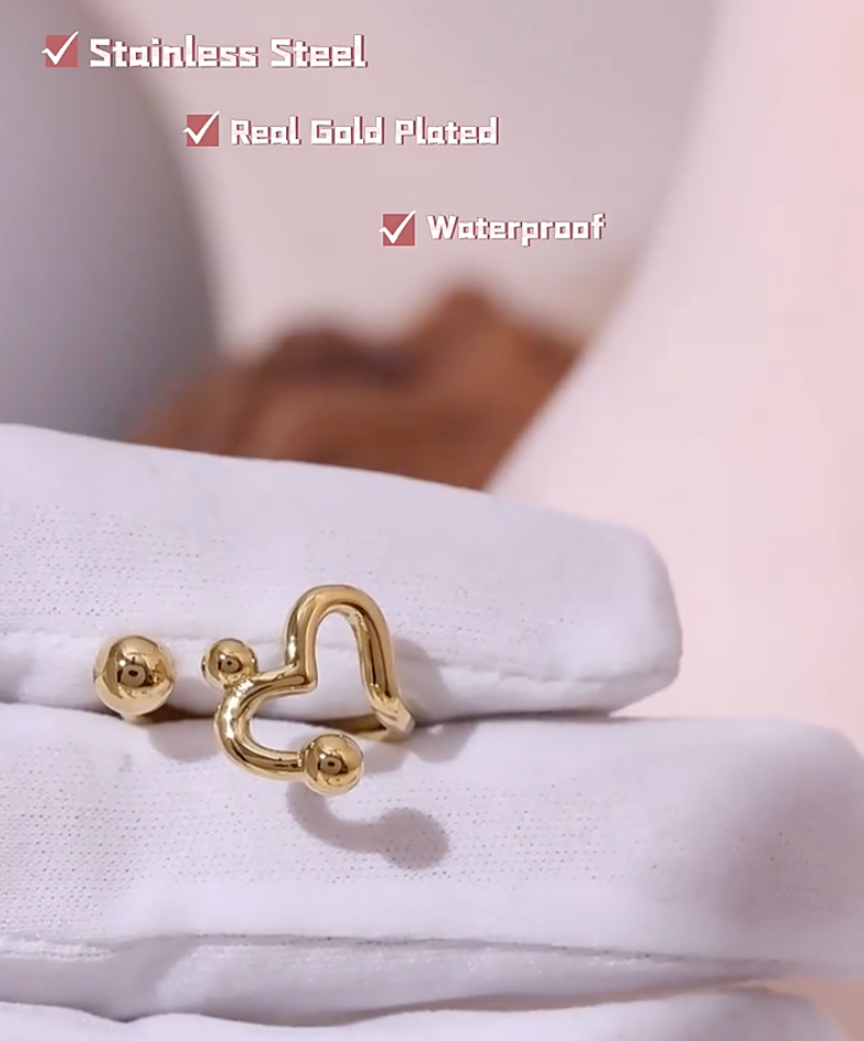 High - Grade Real 18K Gold Plated Rings (Waterproof)