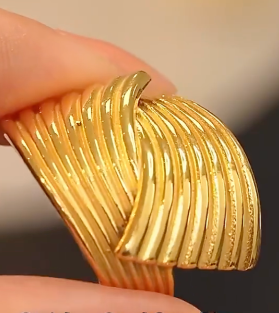 High - Grade Real 18K Gold Plated Rings (Waterproof)