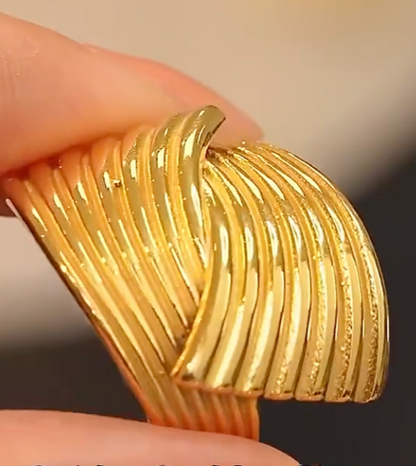 High - Grade Real 18K Gold Plated Rings (Waterproof)