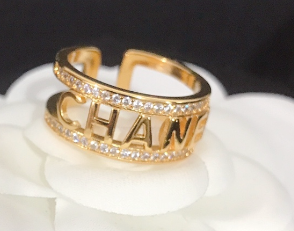 C.C High Quality 18K Gold Plated Ring