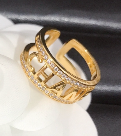 C.C High Quality 18K Gold Plated Ring
