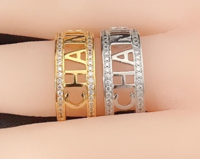 C.C High Quality 18K Gold Plated Ring