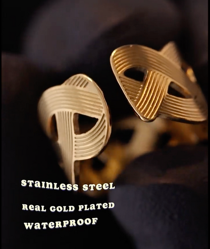 High - Grade Real 18K Gold Plated Rings