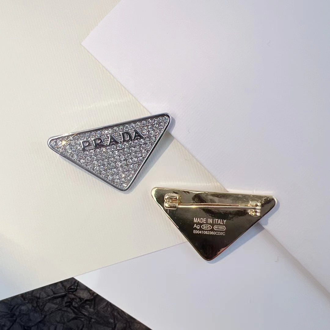 Luxury P. Silver/Gold brooch