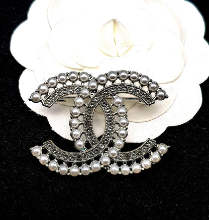 Luxury C.C Purse Brooch pin