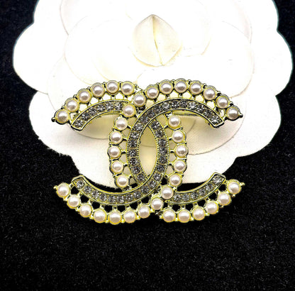 Luxury C.C Purse Brooch pin
