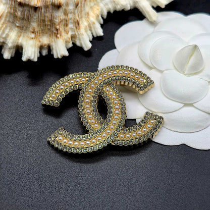 Luxury Vintage C.C Brooch
