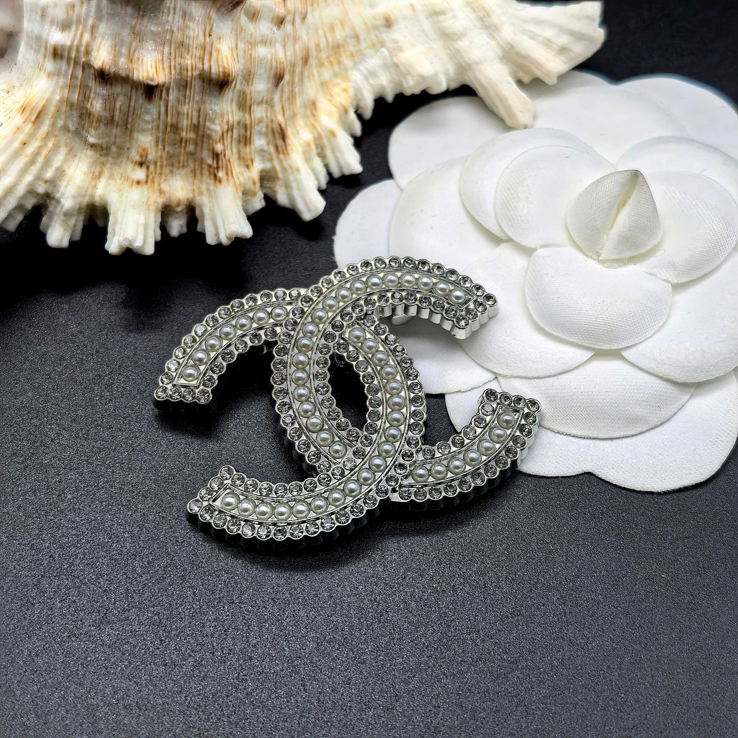 Luxury Vintage C.C Brooch