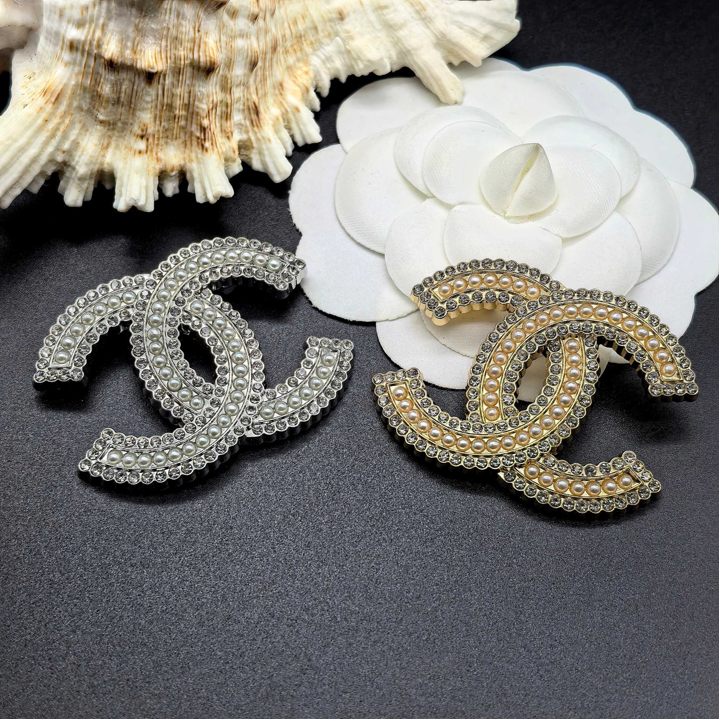 Luxury Vintage C.C Brooch
