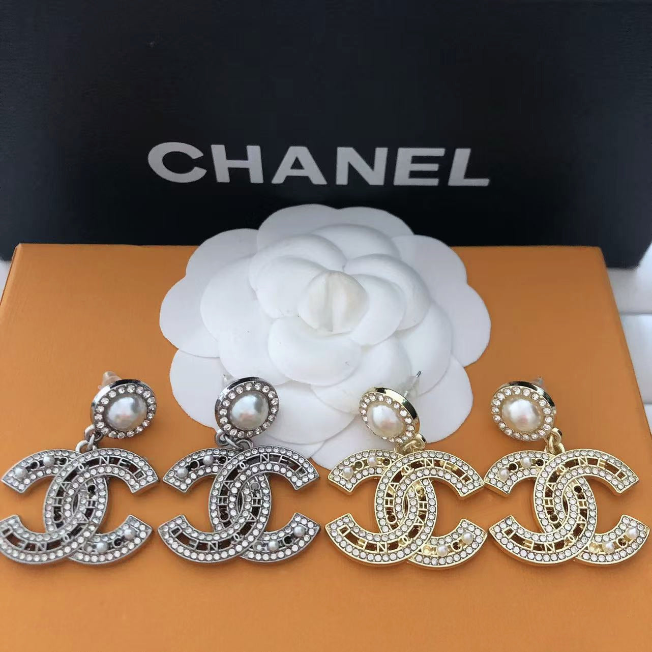C.C Inspired Dangle Earrings