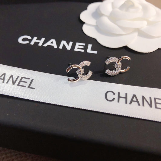 C.C Inspired Titanium steel Zirconia earrings