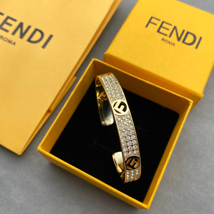 Titanium Steel F.F Cuff Bracelet