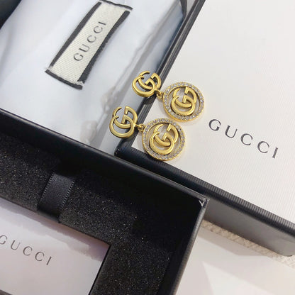 High Quality Stainless Steel G.G Earrings