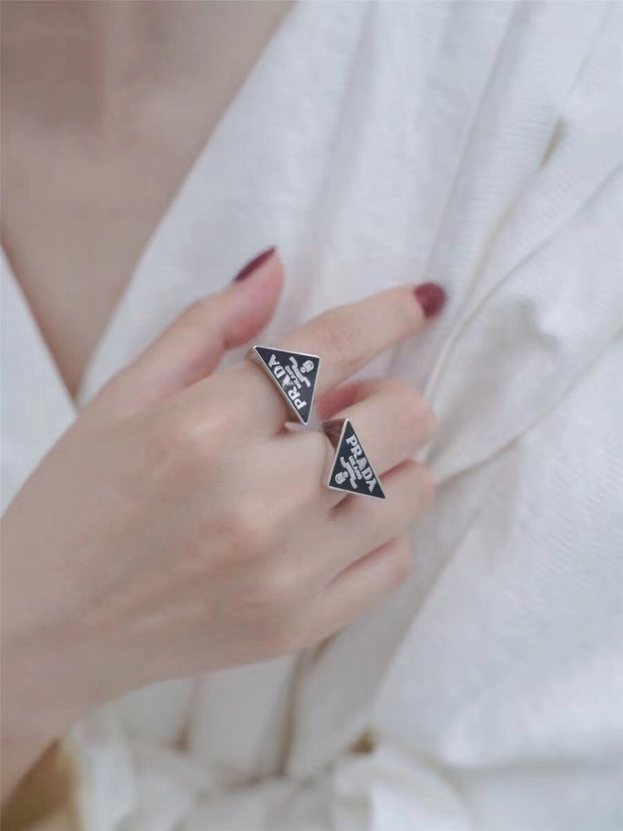 P.  Gold Plated Ring