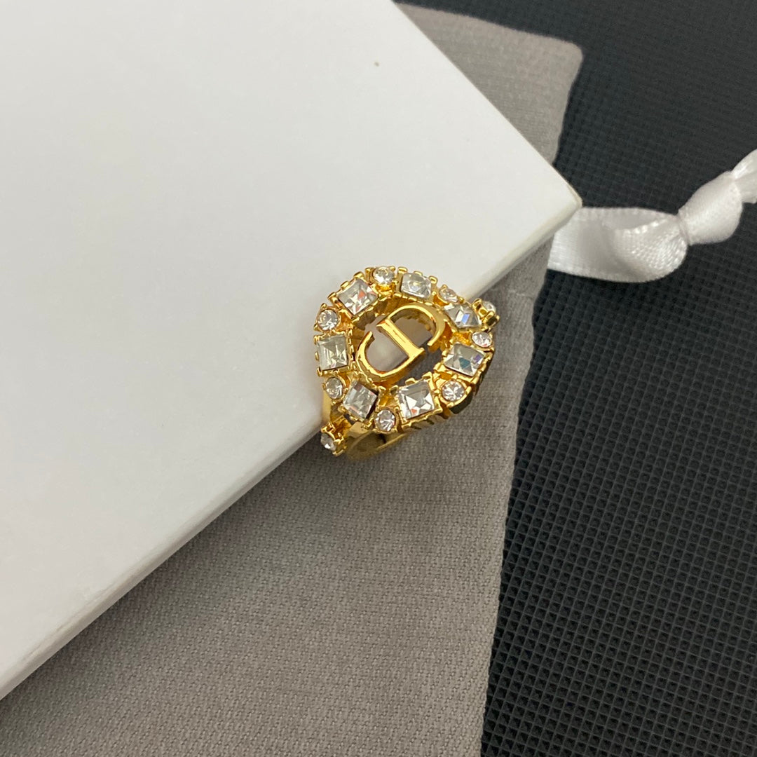 C.D 18k Gold plated Open Ring