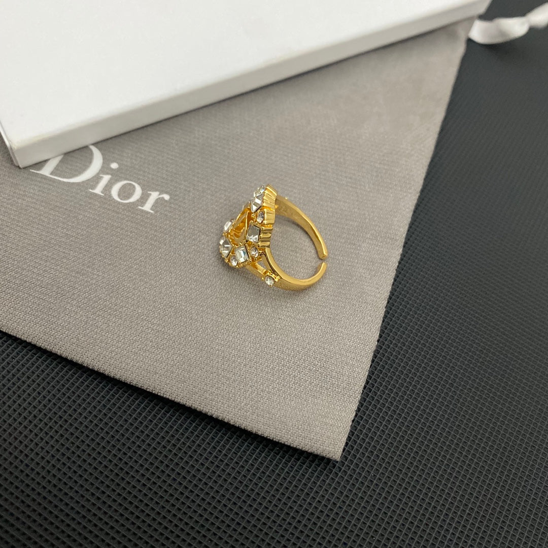C.D 18k Gold plated Open Ring