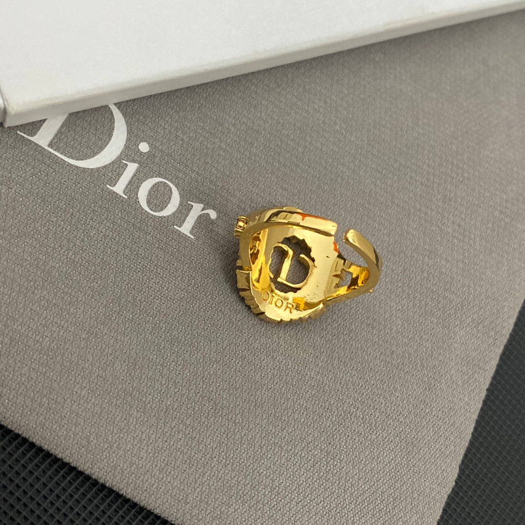 C.D 18k Gold plated Open Ring