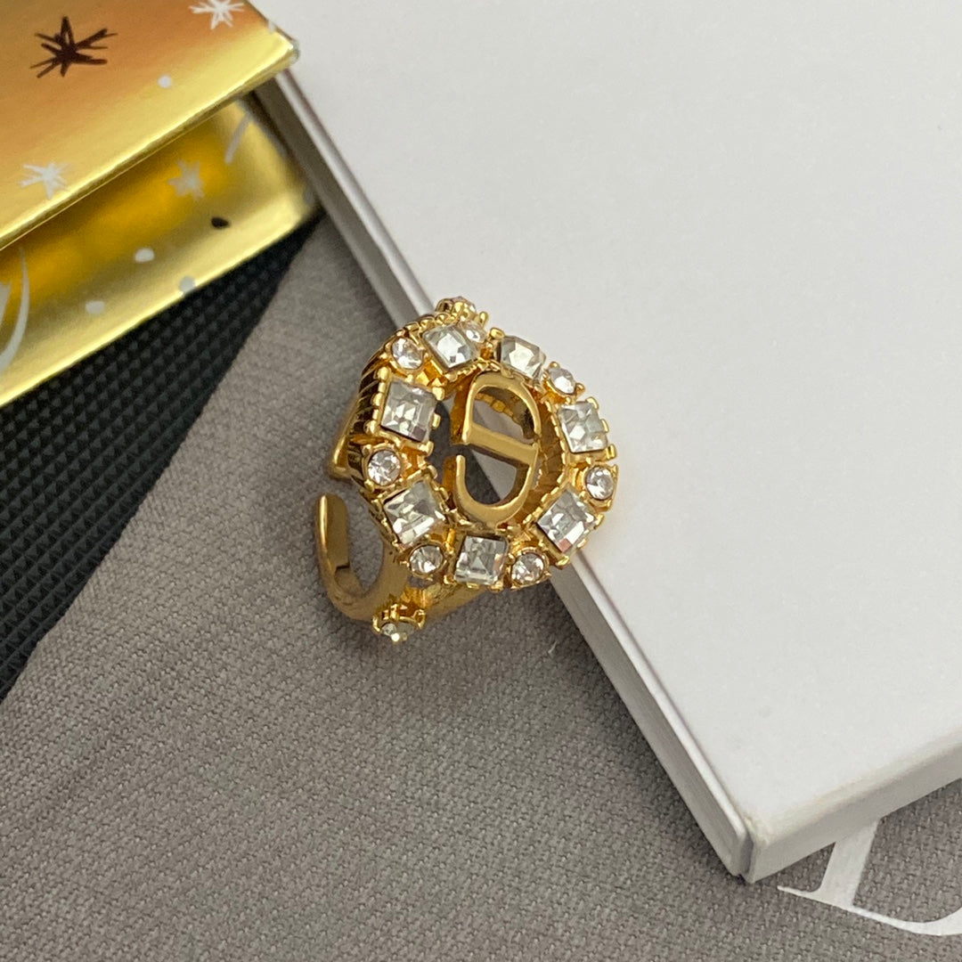 C.D 18k Gold plated Open Ring