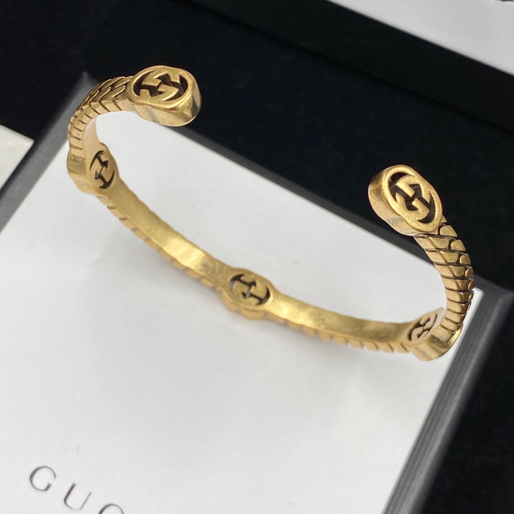 Titanium Steel G.G Brand Bracelet