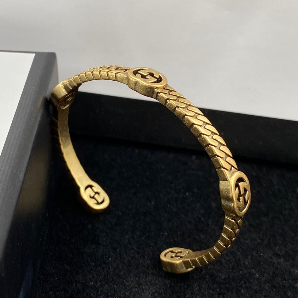 Titanium Steel G.G Brand Bracelet