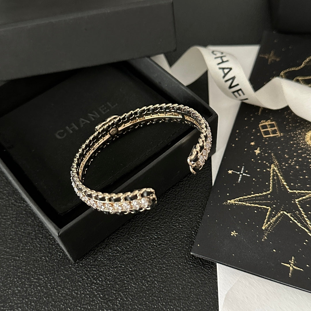 C.C Luxury Titanium Steel Bracelet