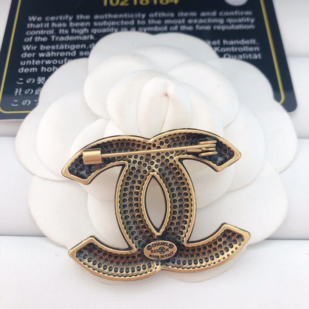 High Quality C.C Brooch pin