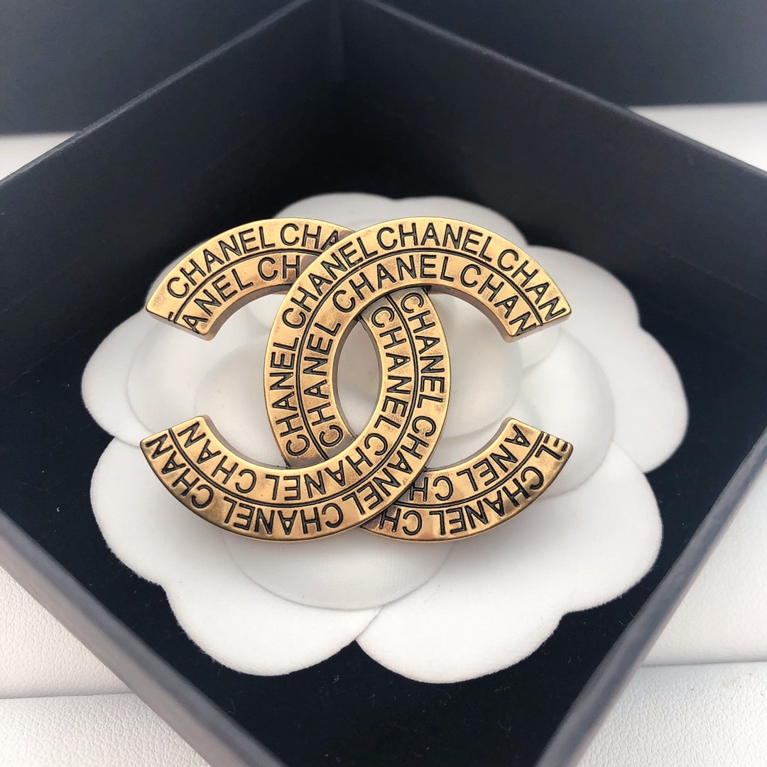 High Quality C.C Brooch pin