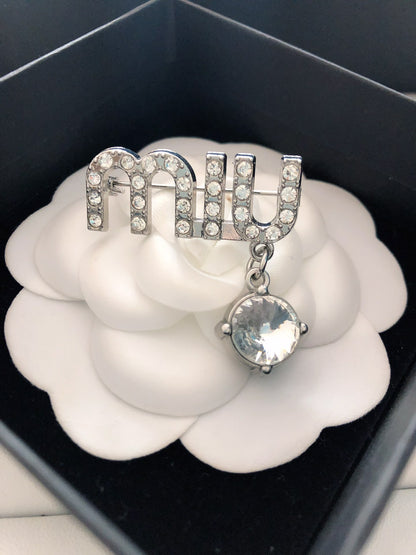 Luxury MIUMIU Brooch pin