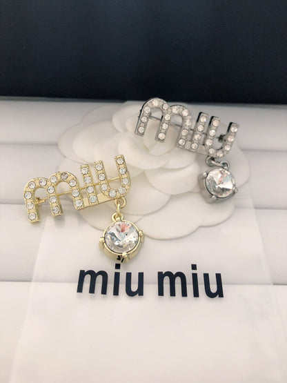Luxury MIUMIU Brooch pin