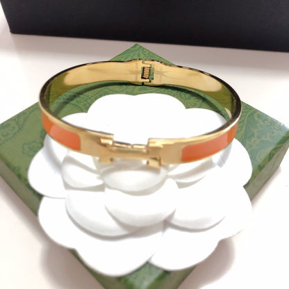 High-end version Titanium steel H. bracelet