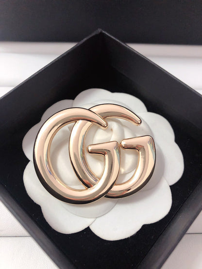 Luxury G.G Brooch Pin - Gold